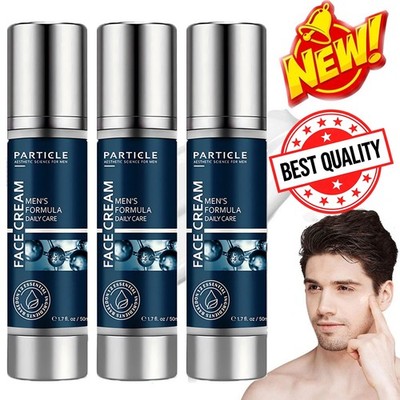 1-3X Particle Face Cream Men 6 in 1 Anti-Aging Cream Fights Eye Bags Dark Spots