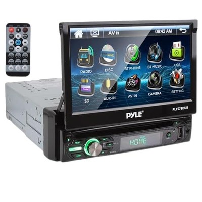 Pyle Single DIN 7''  Touchscreen Bluetooth Stereo CD/DVD Receiver