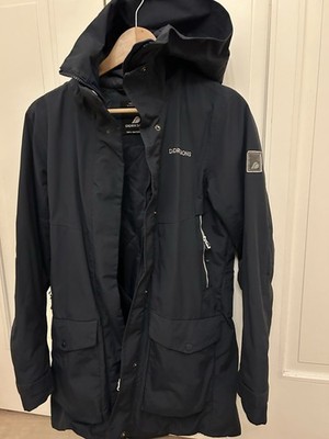 Didriksons Damen Parka, Jacke, Blau, Größe 36