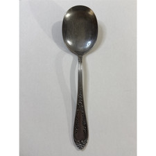 Amefa Holland AFS1 Stainless Large Serving Casserole Spoon Satin Flatware
