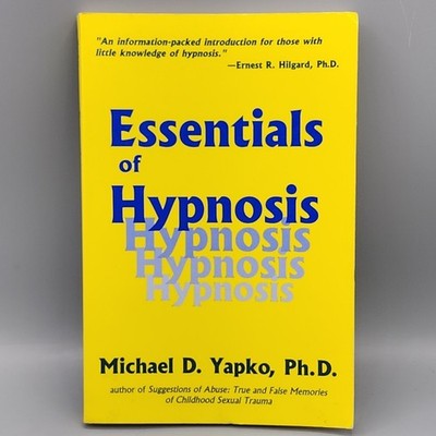 Essentials of Hypnosis Brunner/Mazel Basic Principles - Yapko, Michael D. PB