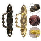 Sleek European Style Door Handles Set of 2 for Kitchen and Living Room