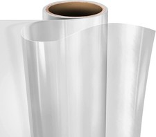 12x6ft Clear Lamination Vinyl Roll Self Adhesive Gloss Waterproof Scratch UV Res