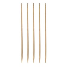 4Pcs Bamboo Knitting Needles Double Pointed Size US 3 3.25mm 6 Inch 15cm 
