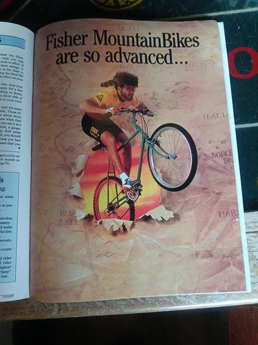 Cyclist Magazine April 1987 Cycling Bicycle Racing Fisher Mountain Bikes Ad - Picture 3 of 7