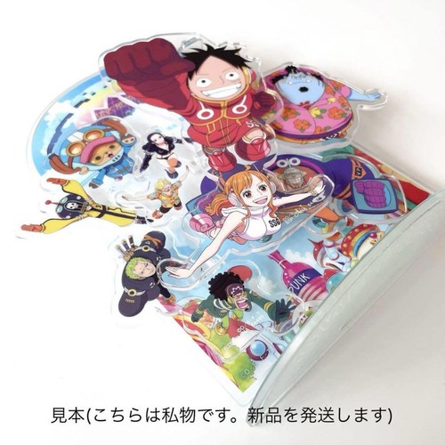 Ichibankuji Cabeza de Huevo de Una Pieza Miraijima Capa Acrílica Diorama Soporte Luffy Set - Imagen 5 de 5
