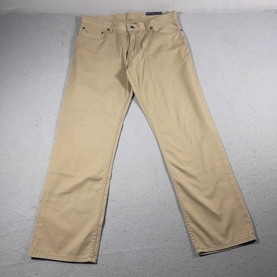 Polo Ralph Lauren Pants Men 34x30 Straight Tan Khaki Chino Cotton Classic NWT