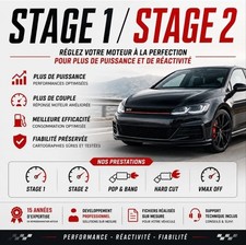 Stage 1 Stage 2 Reprogrammation Moteur Professionnel