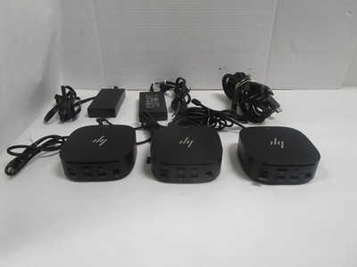 HP Dock G5 HSN-IX02 USB-C LOT OF 3 PRE-OWNED FREE SHIPPING