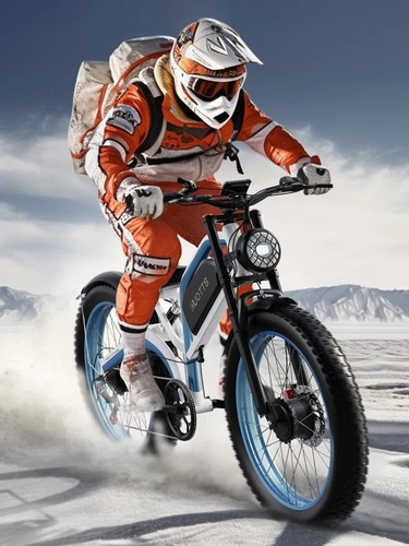 26*4.0 Zoll Dual Motor Elektrofahrrad 48V 20AH E-Mountainbike Pedelec DUOTTS N26 - Bild 3 von 22