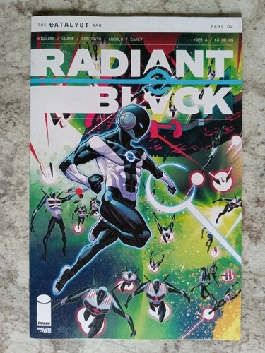 Radiant Black #26 A The Catalyst War Pt2 1st Print NM- Image Comics 2022 Higgins