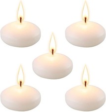 Set of 48 Unscented Floating Candles for Centerpieces, 2 Inch Small Floating