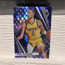 Panini Phoenix 2023-24 Tyrese Haliburton Blue Parallel #99 Indiana Pacers