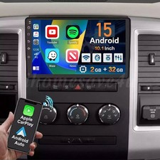 10.1 Carplay For Dodge Ram 1500 2500 2009-2012 Android 16 Car Radio Gps Stereo