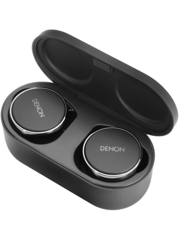 【新品未開封】Denon PerL Pro AH-C15PL ブラック Denon PerL Pro AH-C15PL ブラック 保証書付き