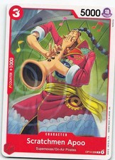 Scratchmen Apoo OP14-008 500 Years in the Future Common NM One Piece TCG