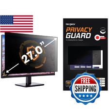 Tecgear 27" Privacy Screen Filter Anti-Spy Monitor Blue Light  Anti-Glare