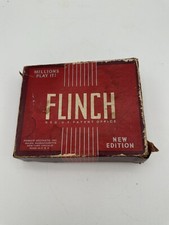 Vintage Flinch Card Game 1938 Parker Brothers made in the USA. New Edition