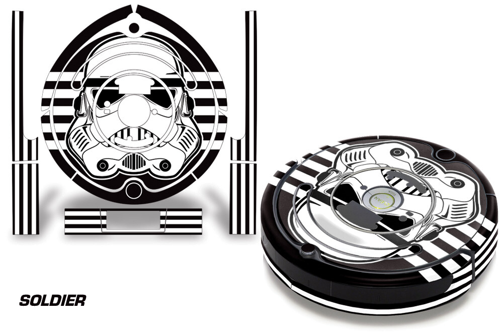 Adesivi Pelle Per IRobot Roomba Serie 500/600 - Kit Decalcomania Multicolore 247Skins - Foto 2