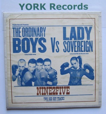 ORDINARY BOYS vs LADY SOVERIGN - Nine2Five **GATEFOLD** - Ex 7'' Single B-Unique