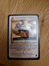 Robert Jordan's Wheel Of Time Ccg Cards 1x Preemptive Strike