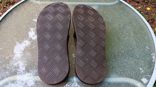 Mens REEF Cushion Spring Slip On Flip Flops Sandals Shoes Brown Size 13 - Picture 11 of 12