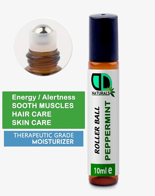 Pfefferminz ätherisches Öl Roller Ball 10 ml Aromatherapie reiner ätherischer Duft