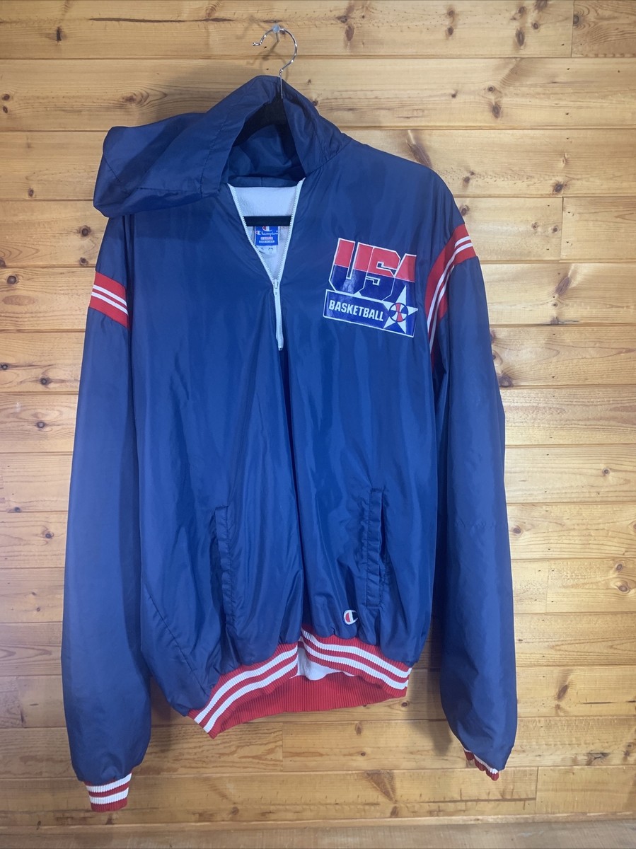 ジャケット・アウター DREAMTEAM Old E Logo Hooded Nylon Jacket DREAMTEAM Old E Logo Hooded Nylon Jacket