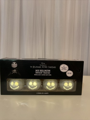 Disney Nightmare Before Christmas Musical Halloween Projection String Lights - Picture 2 of 7