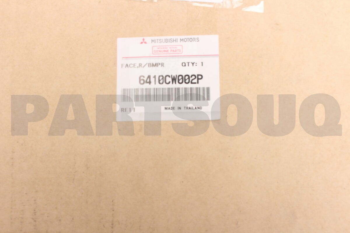 6410CW002P Genuine Mitsubishi FACE,RR BUMPER | eBay 6410CW002P Genuine Mitsubishi FACE,RR BUMPER | eBay