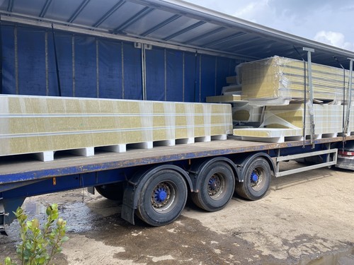 Rockwool Cladding Panel, Steel Frame Agricultural building,Portal Frame - Picture 20 of 22