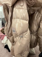 Alo Yoga Pink Stunner Puffa Jacket Size Extra Small Uk Size 10