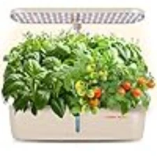 Hydroponics Growing System Kit 12 Pods,2.2"-12.4" Adjustable Height Indoor 