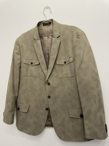 Sean John Camouflage Sports Coat Blazer Jacket Mens Extra Large - Picture 3 of 21