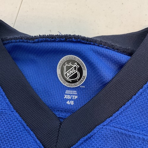 David Backes NHL St. Louis Blues Official Home Blue YOUTH Jersey XS 4-5 - Picture 9 of 10