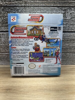 Motocross Maniacs Advance CIB Game Boy Complete GBA GameBoy Motocross Maniacs Advance CIB Game Boy Complete GBA GameBoy
