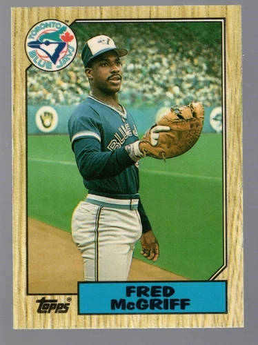 Fred McGriff 1987 Topps Traded Tiffany #74T RC