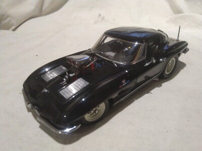Danbury Mint Corvette 1963  - tuxedo black -  Pro Street conversion