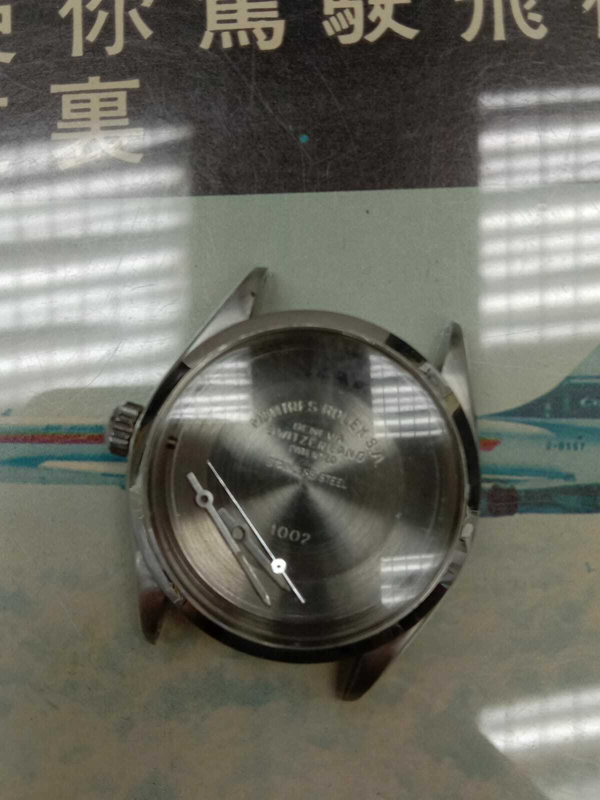 rare rolex ref 5500, 1002 case set no 