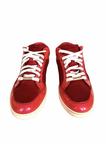 Jimmy Choo Pink Leather Casual Shoes Size UK 5 Women Excellent Condition - Picture 12 of 14