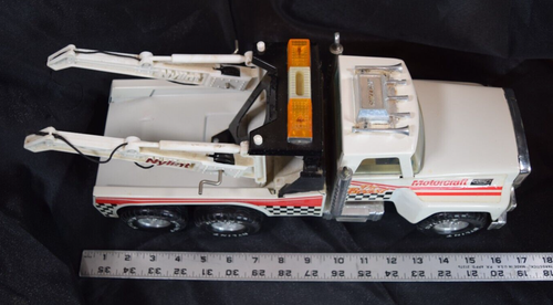 Vintage NYLINT Ford Motorcraft TWIN BOOM WRECKER TOW Truck THE BEAST - Picture 15 of 18