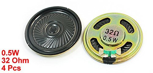 2x Mini-Lautsprecher 76mm 8 Ohm 3W - Ultradünn Für Elektronik-Projekte