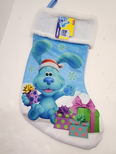 Blues Clues Christmas Stocking Kids Holiday Gift Dog Blue - Picture 2 of 8