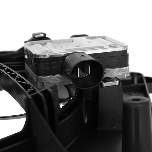 AC Radiator Cooling Fan w/ Control Module For 2008-2018 Volvo S60 S80 XC60 XC70 - Picture 6 of 12