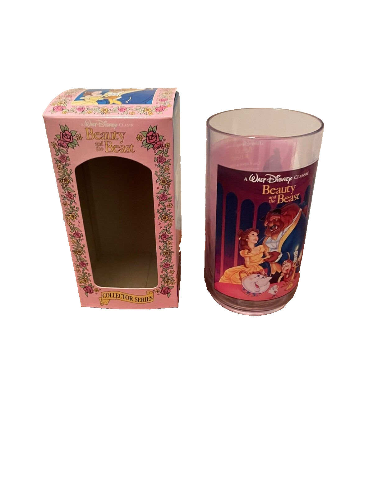 Beauty and the Beast Burger King Walt Disney Coca Cola Collector Series