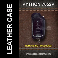 Python 7652P Protective Leather Remote Control Case Fixes Battery Cover Issue