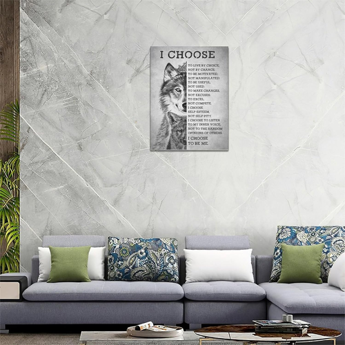 Wolf Wall Art Wolves Pictures Wall Decor Inspirational Poster Canvas Prints Pain - 第 5/12 張圖片