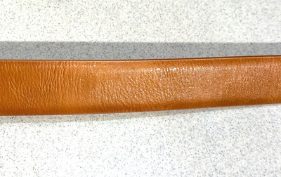Unbranded PU Bonded Leather Belt Brown Size 40   GR