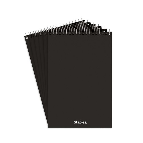 MyOfficeInnovations Steno Pad 6" x 9" Graph Ruled White 80 Sheets/Pad 6