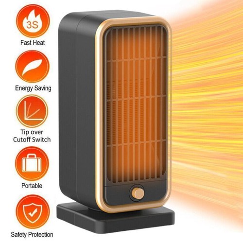 Space Heater Indoor 500W Portable Electric Space Heater PTC Ceramic Fast Heating
